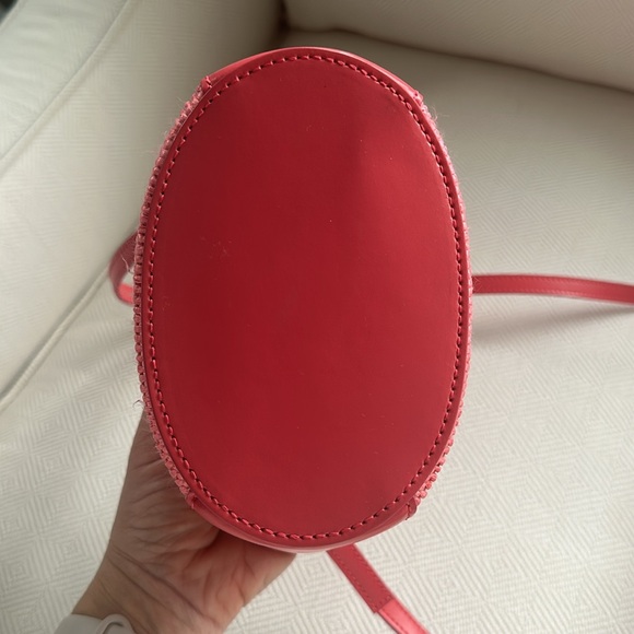 Marni Tropicalia Micro Leather-trimmed Rafia Tote - Picture 6 of 6